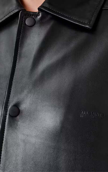 Minimalist Leather Jacket