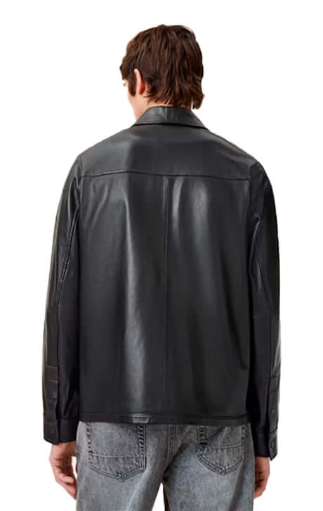 Minimalist Leather Jacket