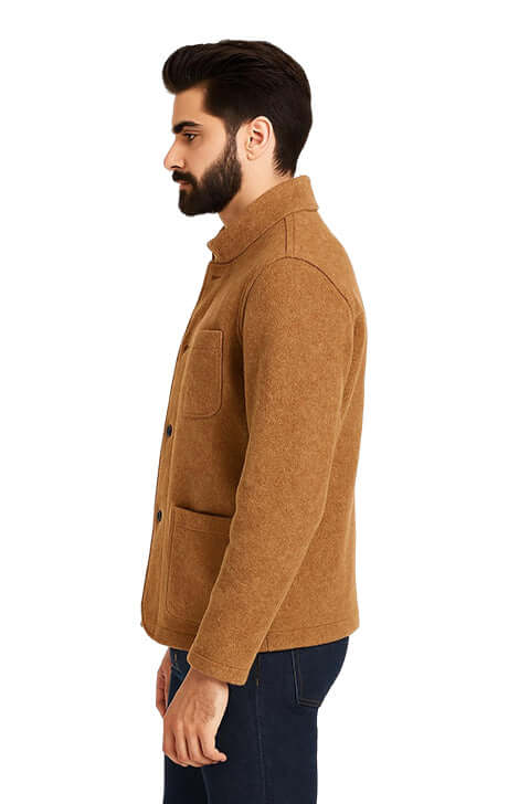 Boiled Wool Chore Coat