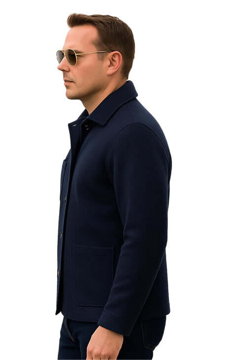 Boiled Wool Chore Coat