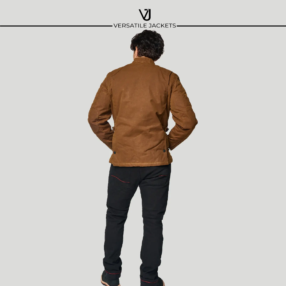 Classic Brown Leather Jacket