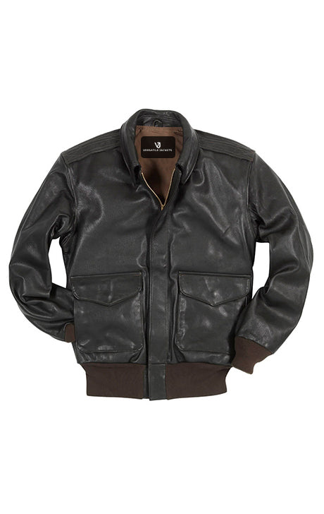 U.S.A.F. A-2 Leather Jacket – Brown