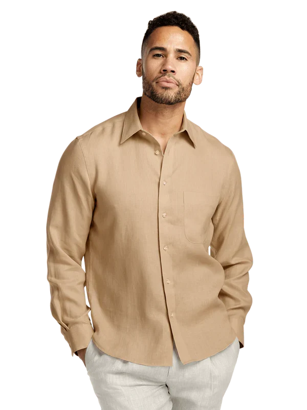 Classic Fit Linen Shirt