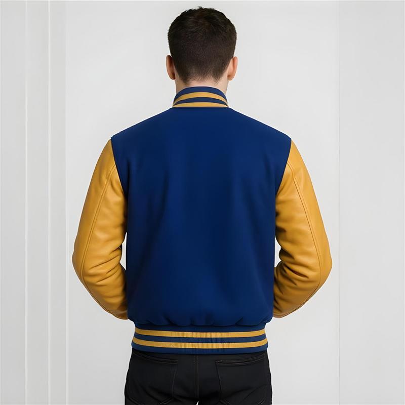 Wool Varsity Style with 'R' Patch