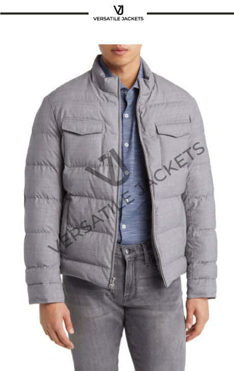 PETER MILLAR Crown Crafted Lite Quilted Bomber Jacket